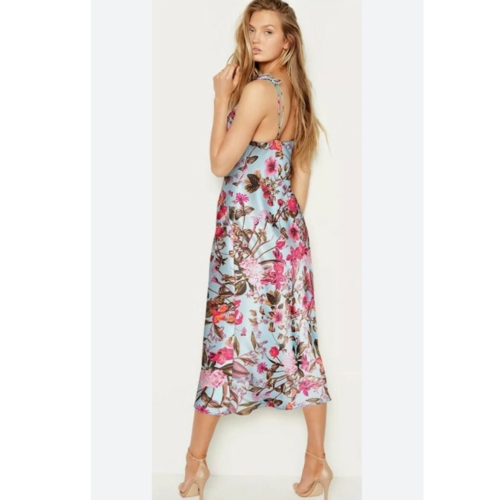 Victoria's Secret Angels Satin Midi Slip Dress